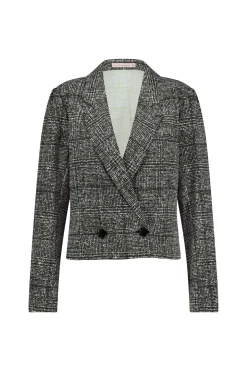Ocea check blazer - black/kit