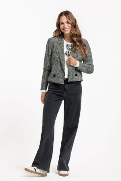 Ocea check blazer - black/kit