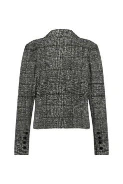 Ocea check blazer - black/kit
