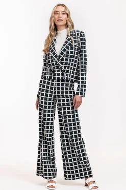 Ocean squares blazer - dblue/kit