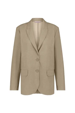 Opal structure blazer - latte