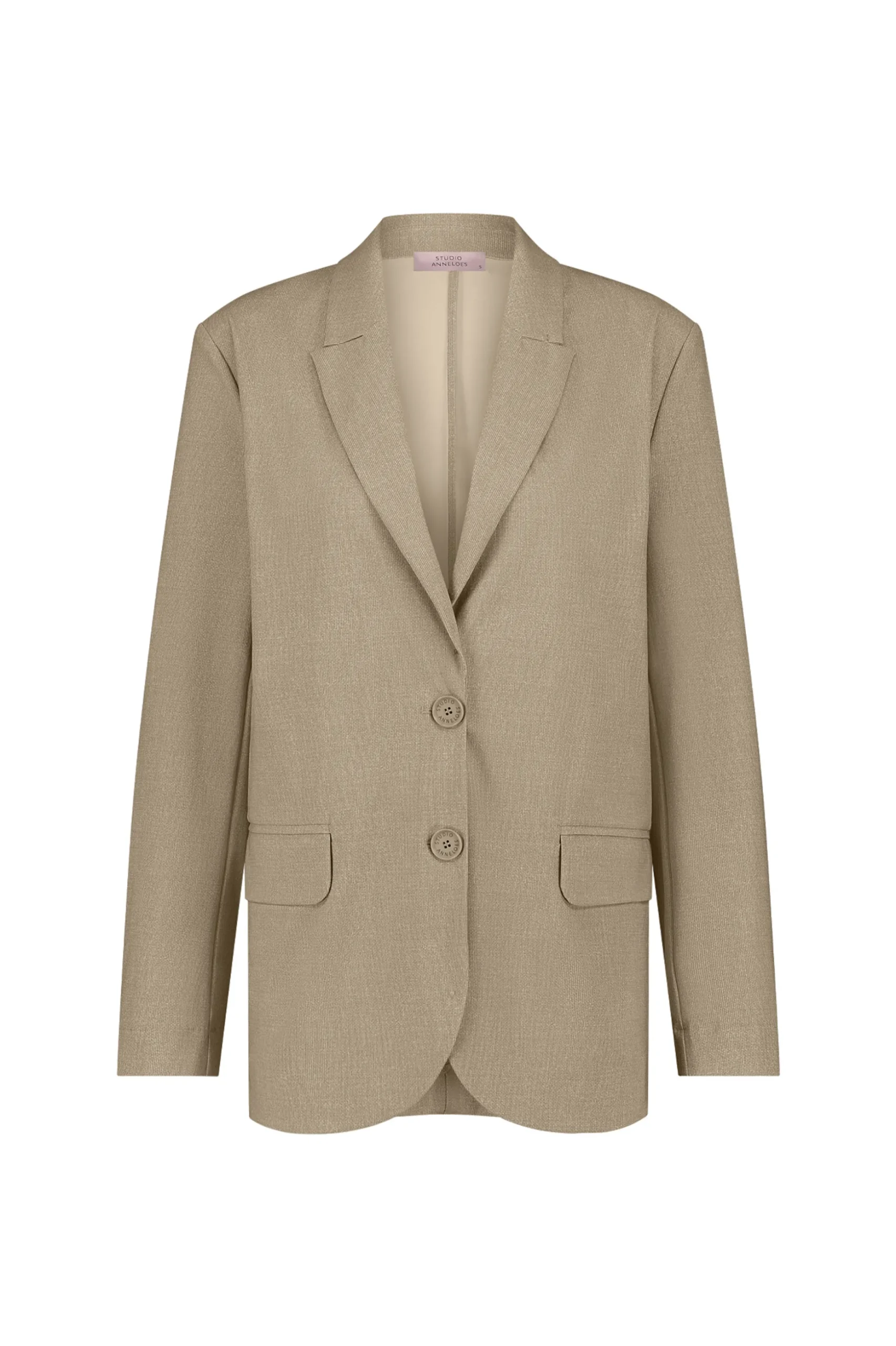 Opal structure blazer - latte