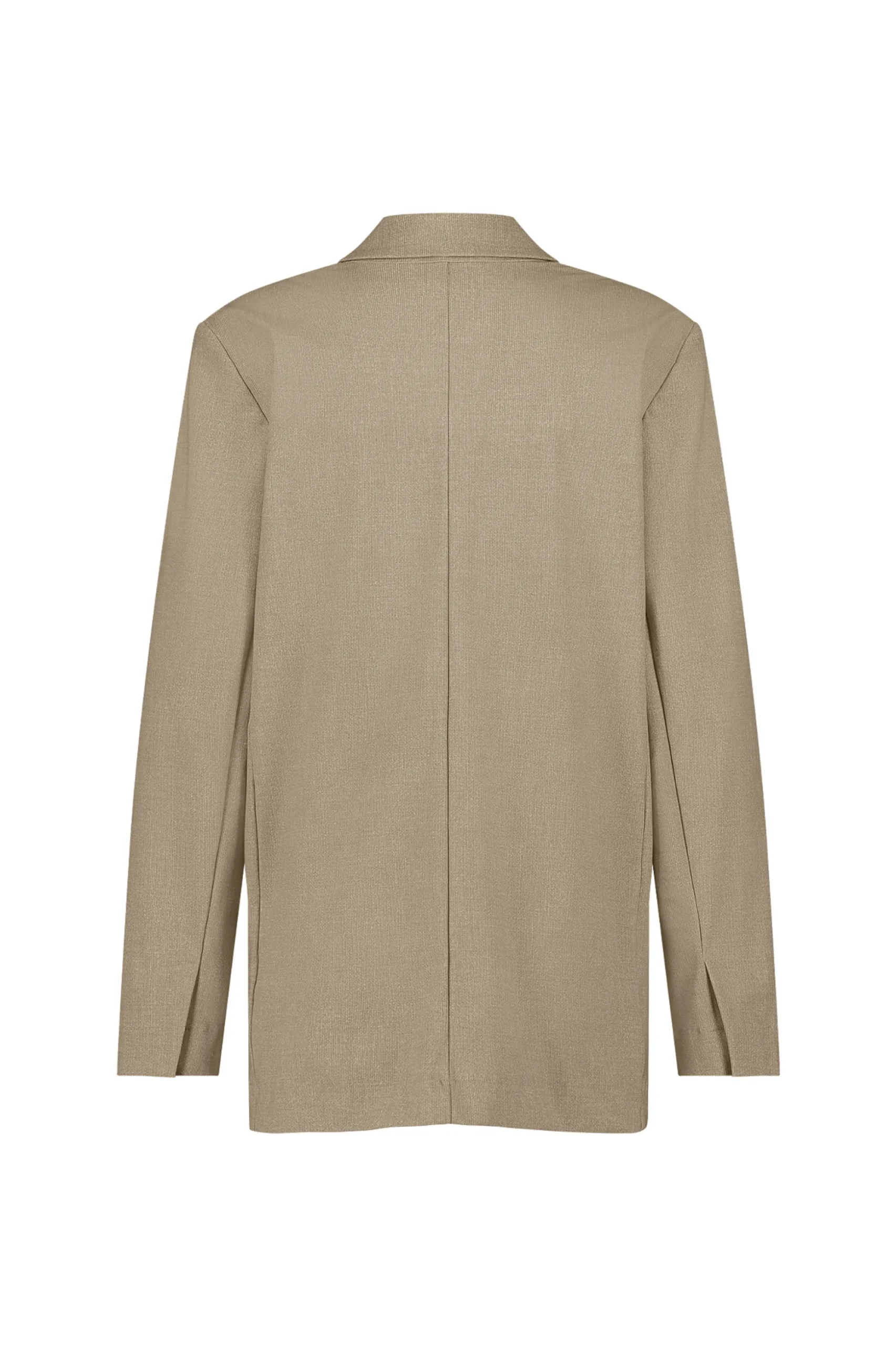 Opal structure blazer - latte