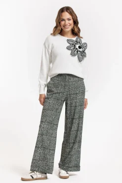 Ozzie Check trousers - black/kit