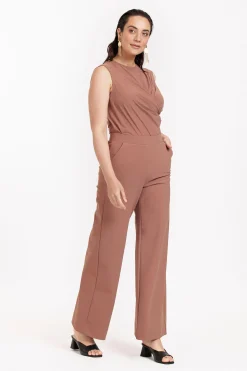 Pien knot top - chocolate