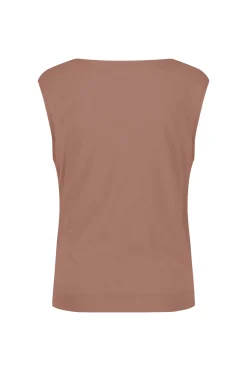 Pien knot top - chocolate