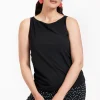 Pixie top - black