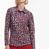 Poppy animal blind shirt - Kit/red