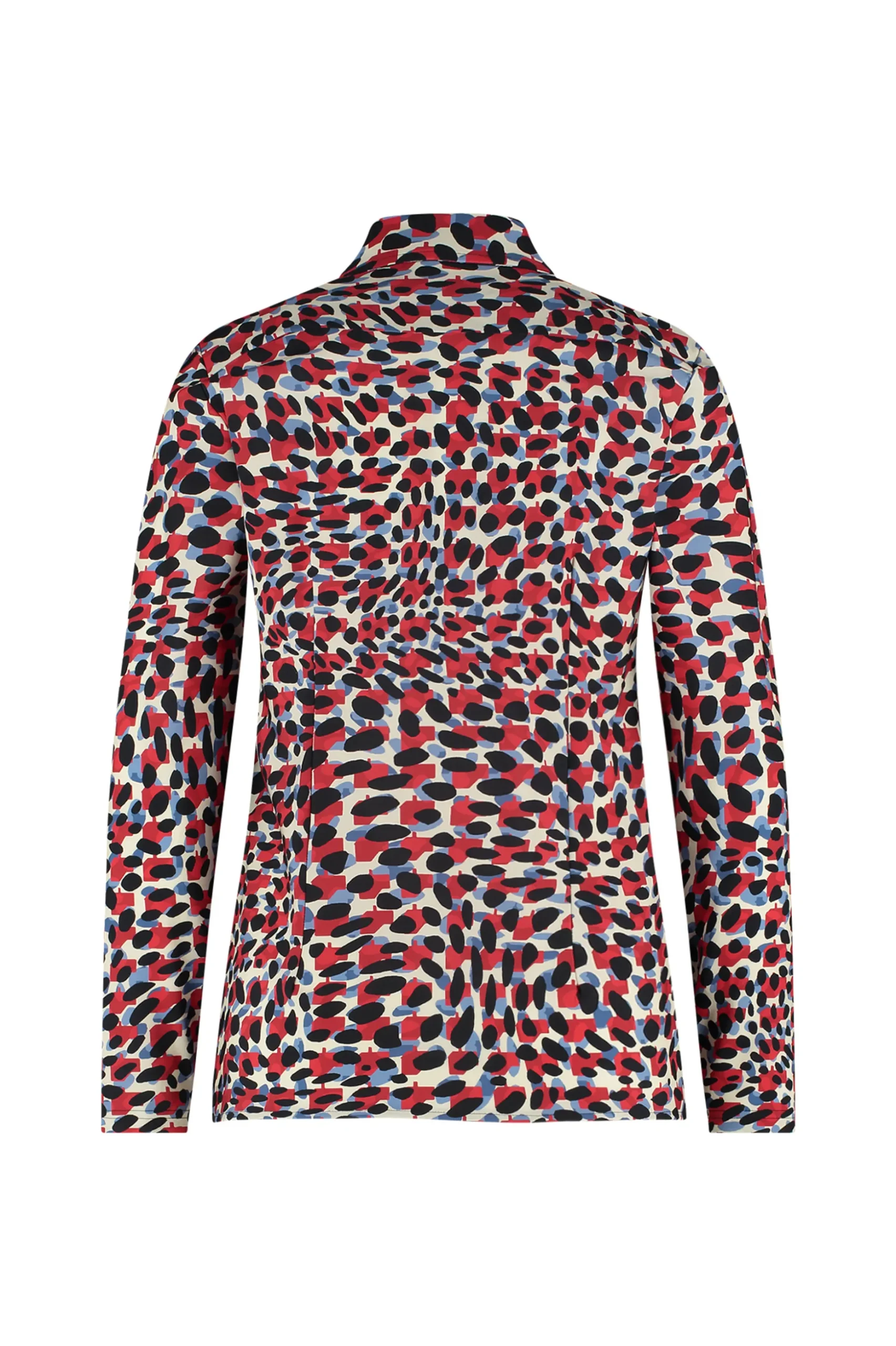 Poppy animal blind shirt - Kit/red