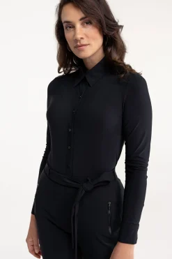 Poppy blouse - black