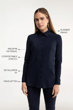 Poppy blouse - dark blue