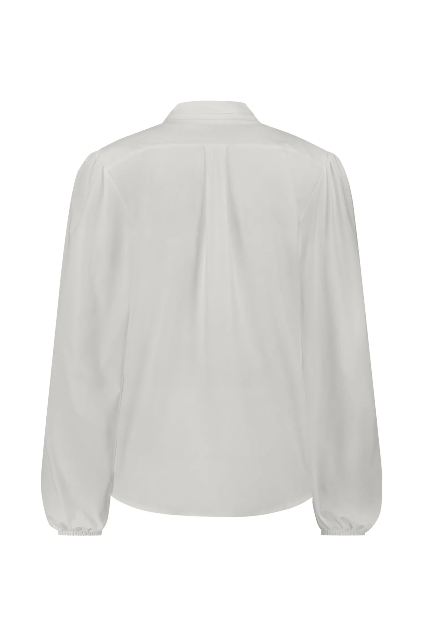 Poppy bow blouse - off white
