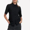 Poppy SSL shirt - black