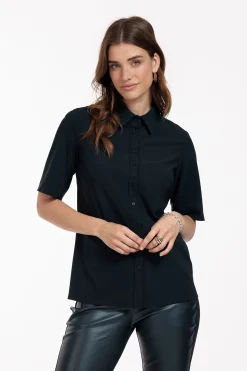 Poppy SSL shirt - dark blue