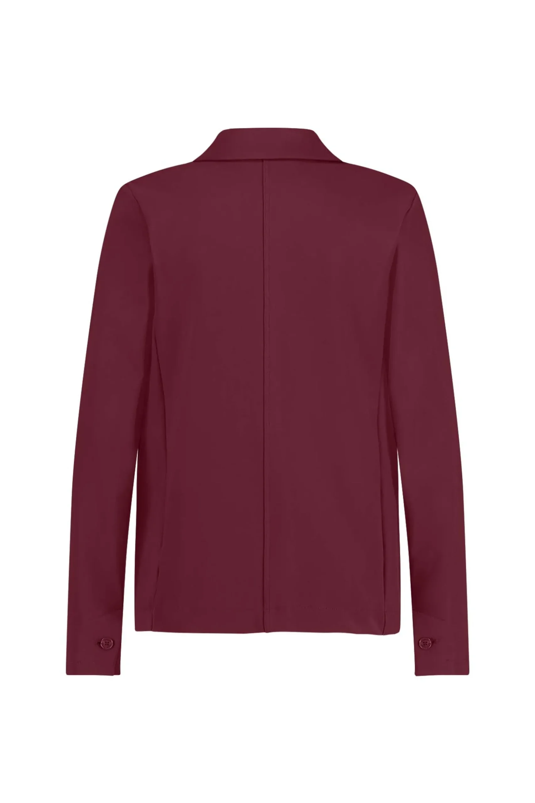Rana bonded blazer - merlot