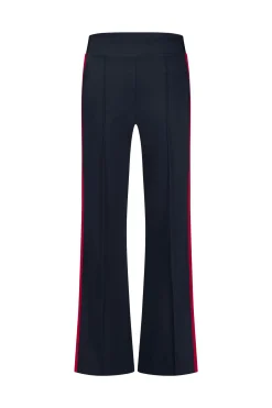 Remi bnd contrast trousers - dark blue