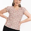 Roller skin shirt - kit/chocolate