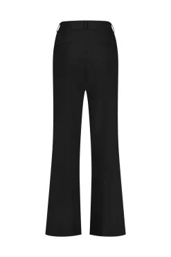 Romi bow trousers - black