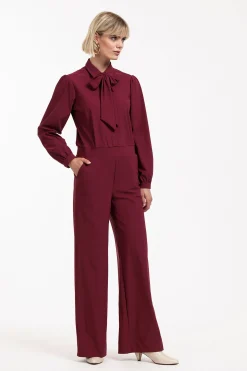 Rowa jumpsuit - merlot