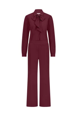 Rowa jumpsuit - merlot