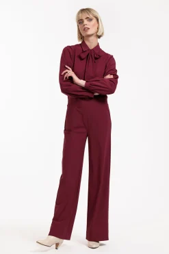 Rowa jumpsuit - merlot