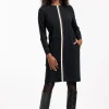 Ruby tape dress - black