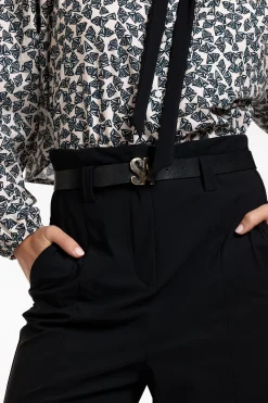 SA buckle belt - black