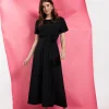 Sigrid sl dress - black