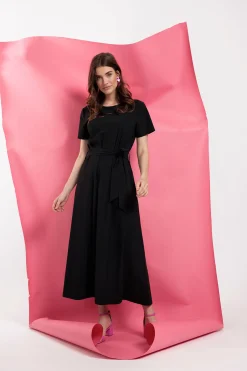 Sigrid sl dress - black