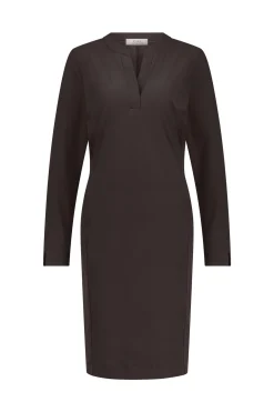 Simplicity long sleeve dress - espresso