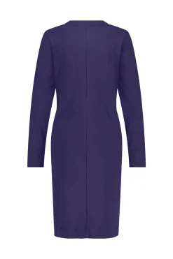 Simplicity long sleeve dress - deep purple