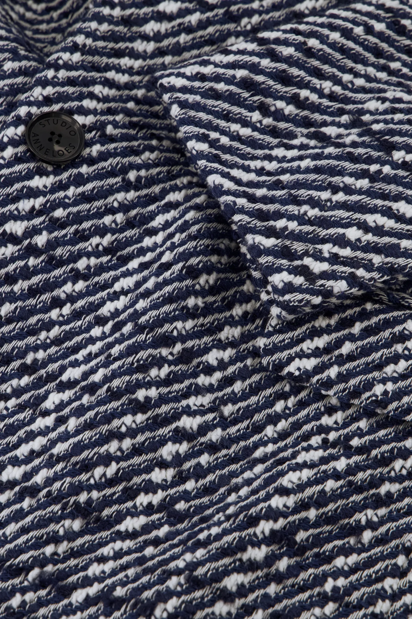 Sofie tweed blazer - dblue/kit