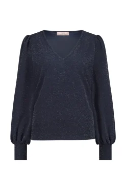 Sophie sparkle top - dark blue