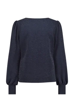 Sophie sparkle top - dark blue