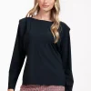 Souri top - dark blue