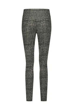 Stairdown check trousers - black/kit