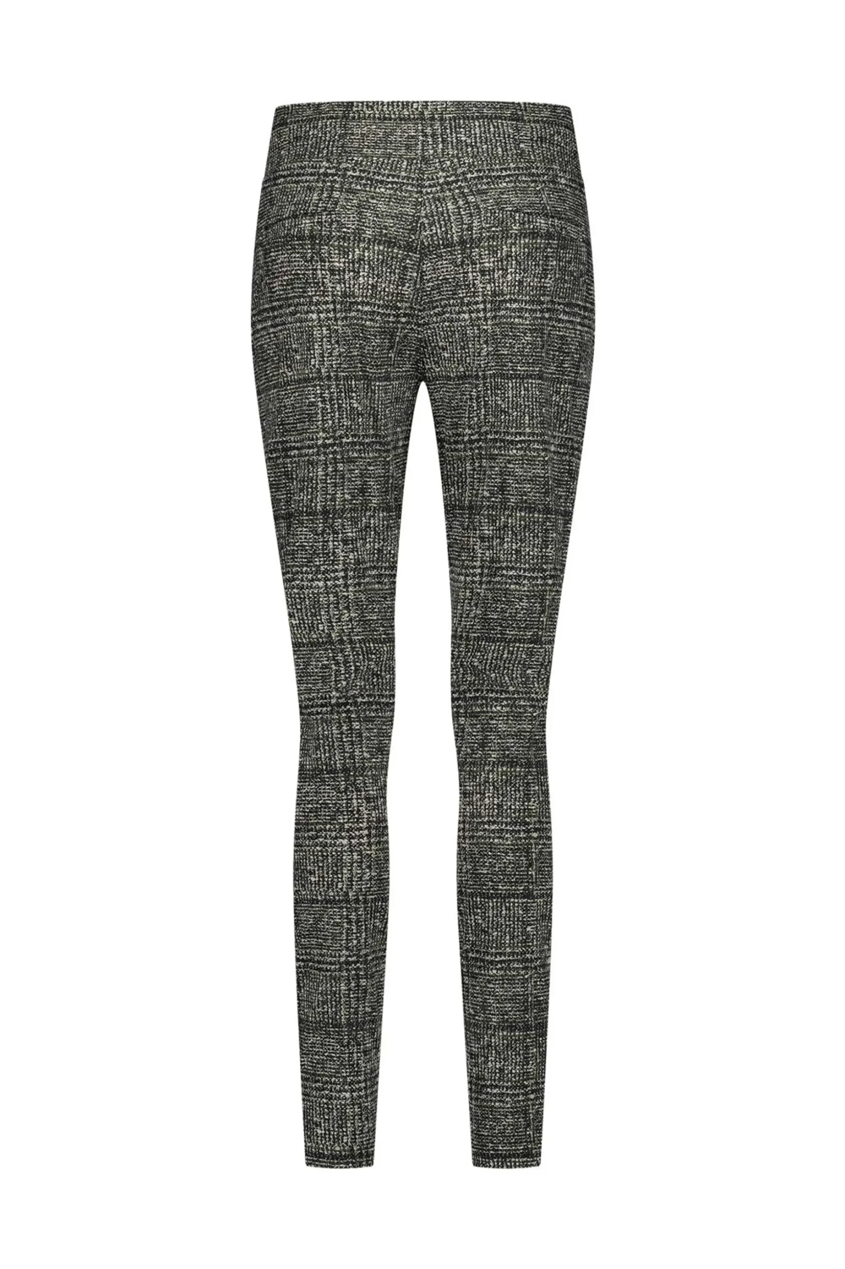 Stairdown check trousers - black/kit