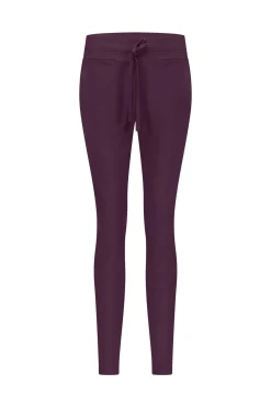 Stairdown trousers - blackberry
