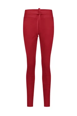Stairdown trousers - dark red