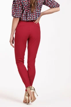 Stairdown trousers - dark red