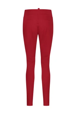 Stairdown trousers - dark red