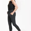 Startup irr dots trousers - black/off white