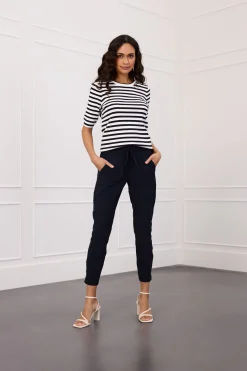 Startup summer trousers - dark blue