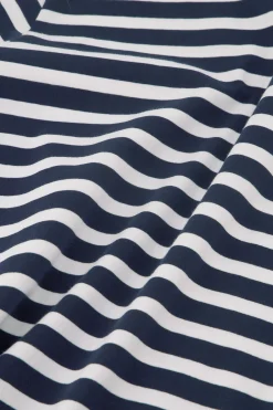 Steffie stripe tshirt - dark blue/off white