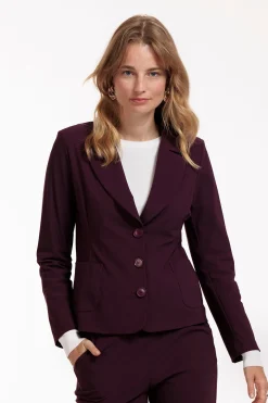 Suzy blazer - blackberry