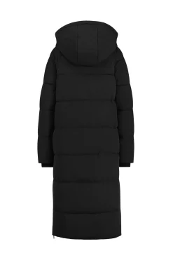 Tracey puffer coat - black