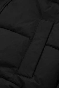 Tracey puffer coat - black