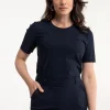 Travel Tee - dark blue