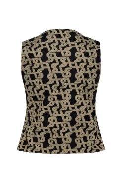 Trixi structure gilet - latte