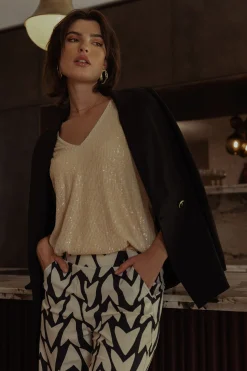 Victoria sequins top - kit